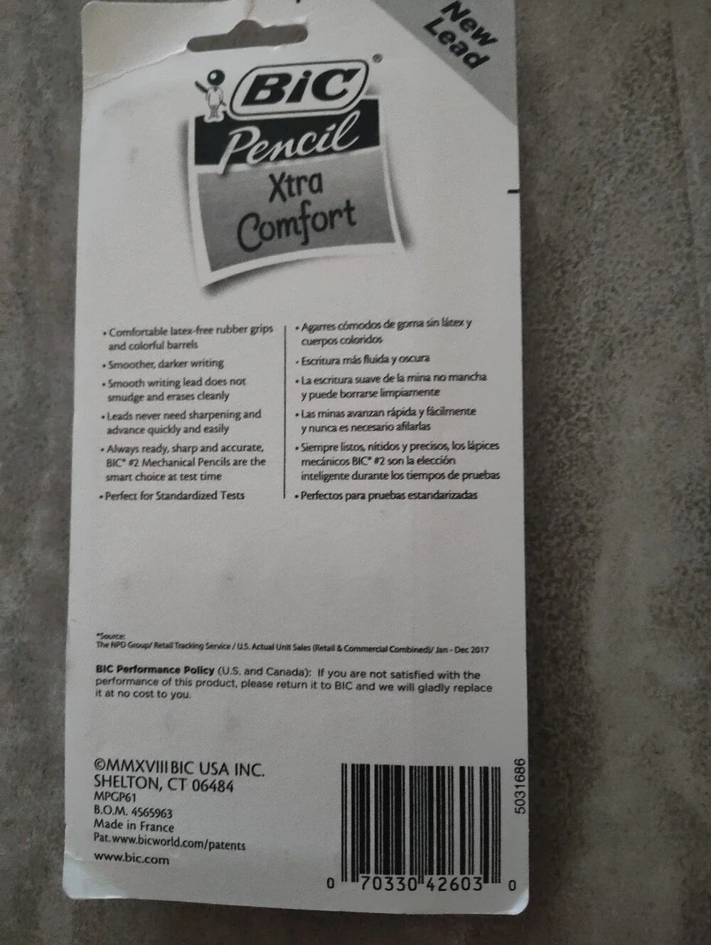 BIC Xtra Comfort Mechanical Pencils 18ct + Pencil Pals 16pc School Supply Lot NE